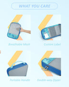 PackPro 6 Set Compression Cubes for Travel - Luggage Travel Bags by Handbags Specialist Headquarter | Available at Handbags Specialist Headquarter