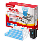Vacuum Space Saver Bags - 6 Pack Travel Combo -  by Handbags Specialist Headquarter | Available at Handbags Specialist Headquarter