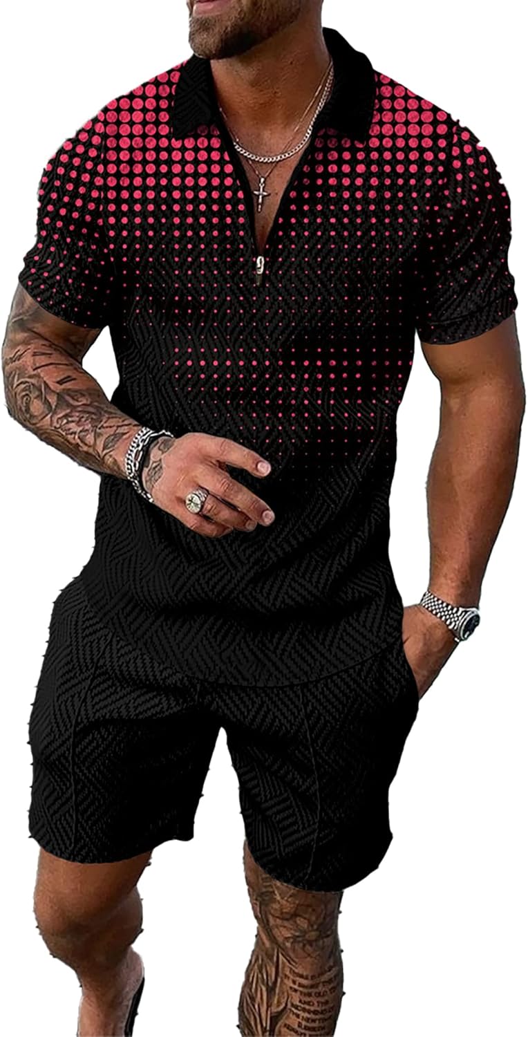Men's Summer Tracksuit 2-Piece Set