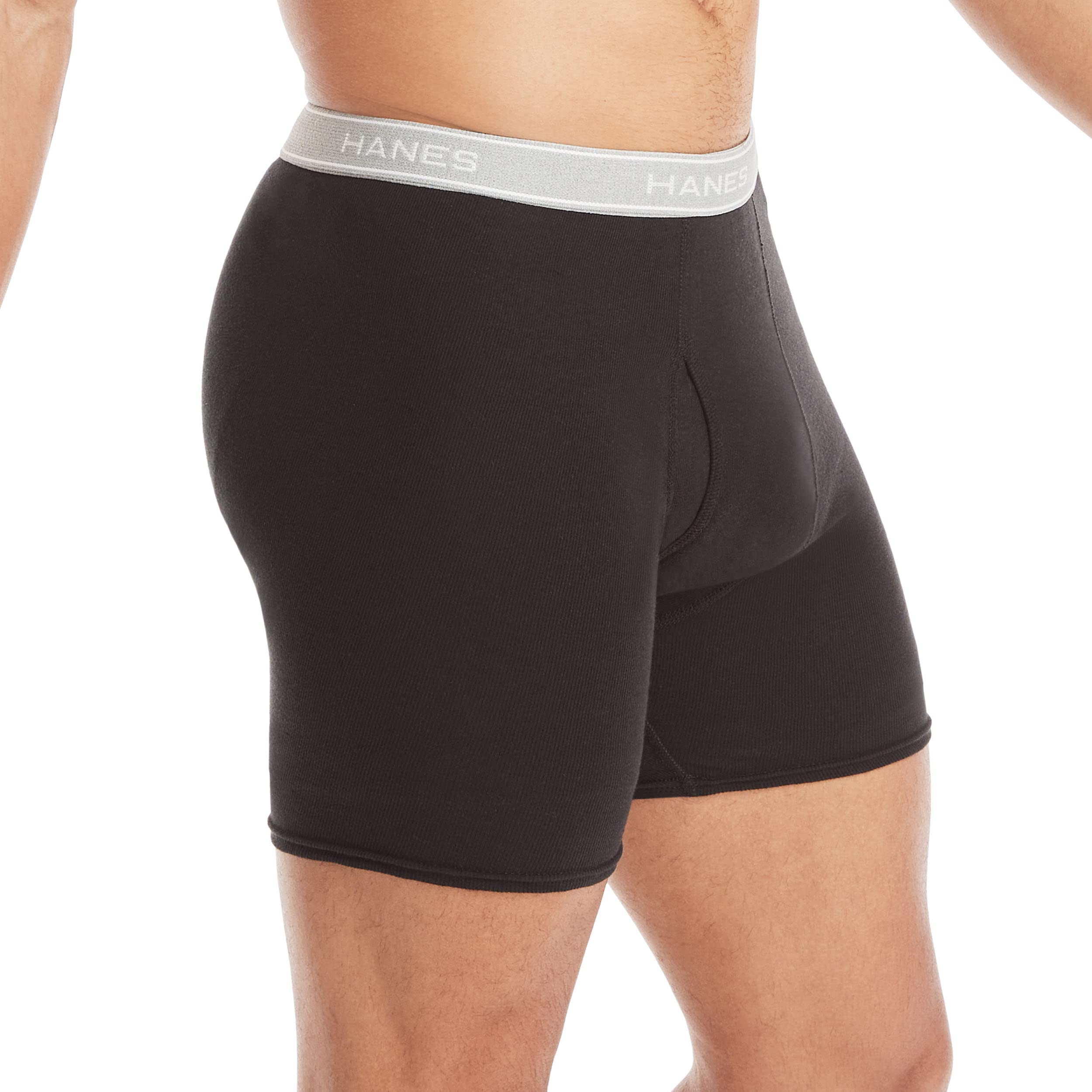 Hanes Men's Boxer Briefs Pack - Cool & Breathable