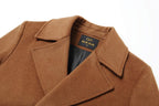 Men's Premium Wool Blend Double Breasted Coat