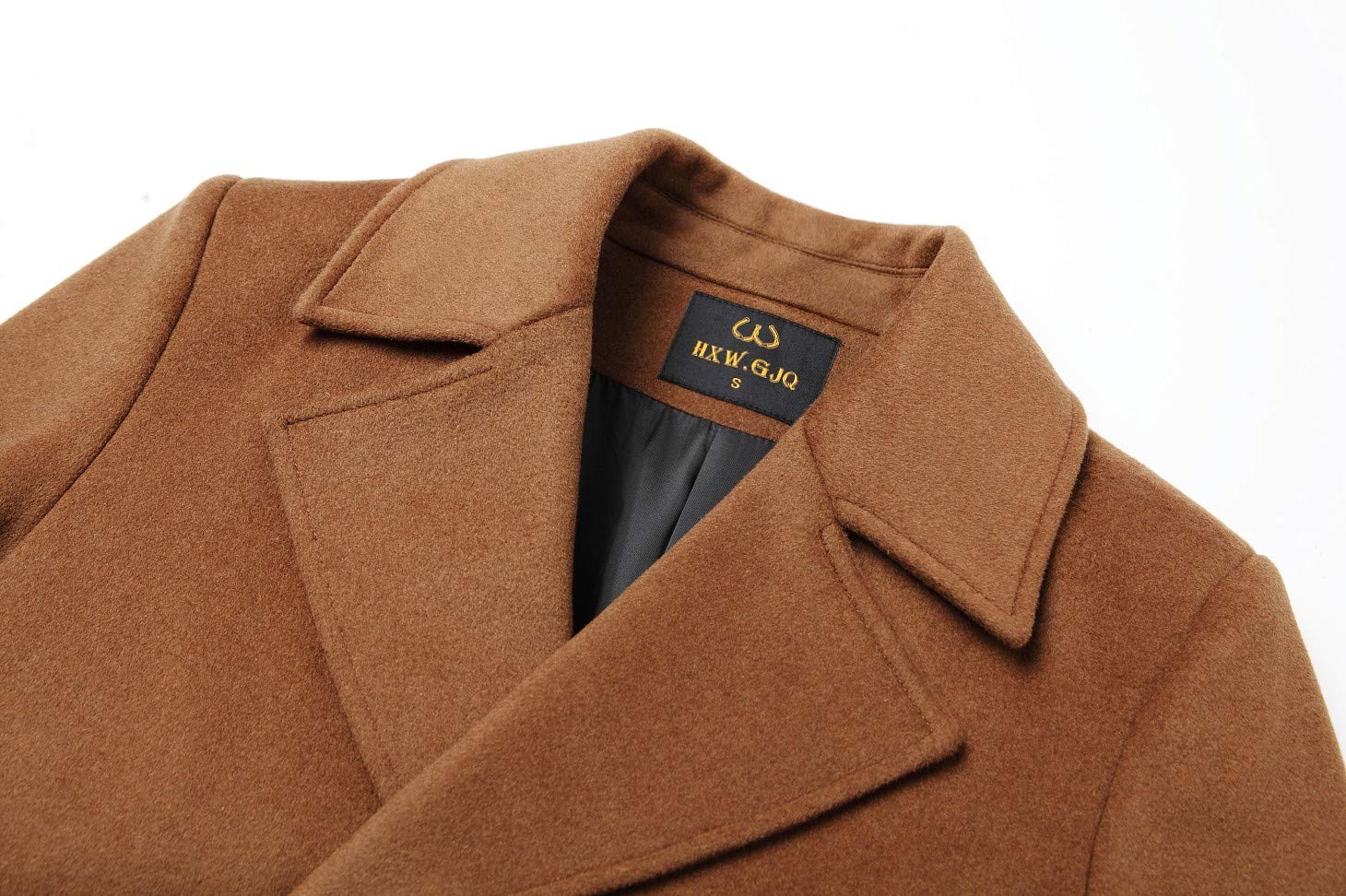 Men's Premium Wool Blend Double Breasted Coat