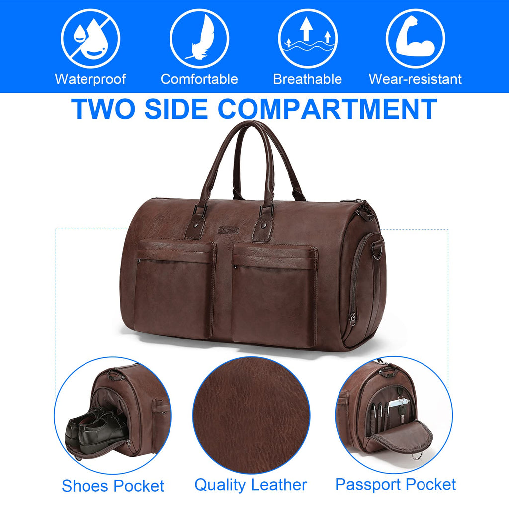 Modoker Travel Garment Bag - Versatile & Stylish - Luggage Travel Bags by Handbags Specialist Headquarter | Available at Handbags Specialist Headquarter
