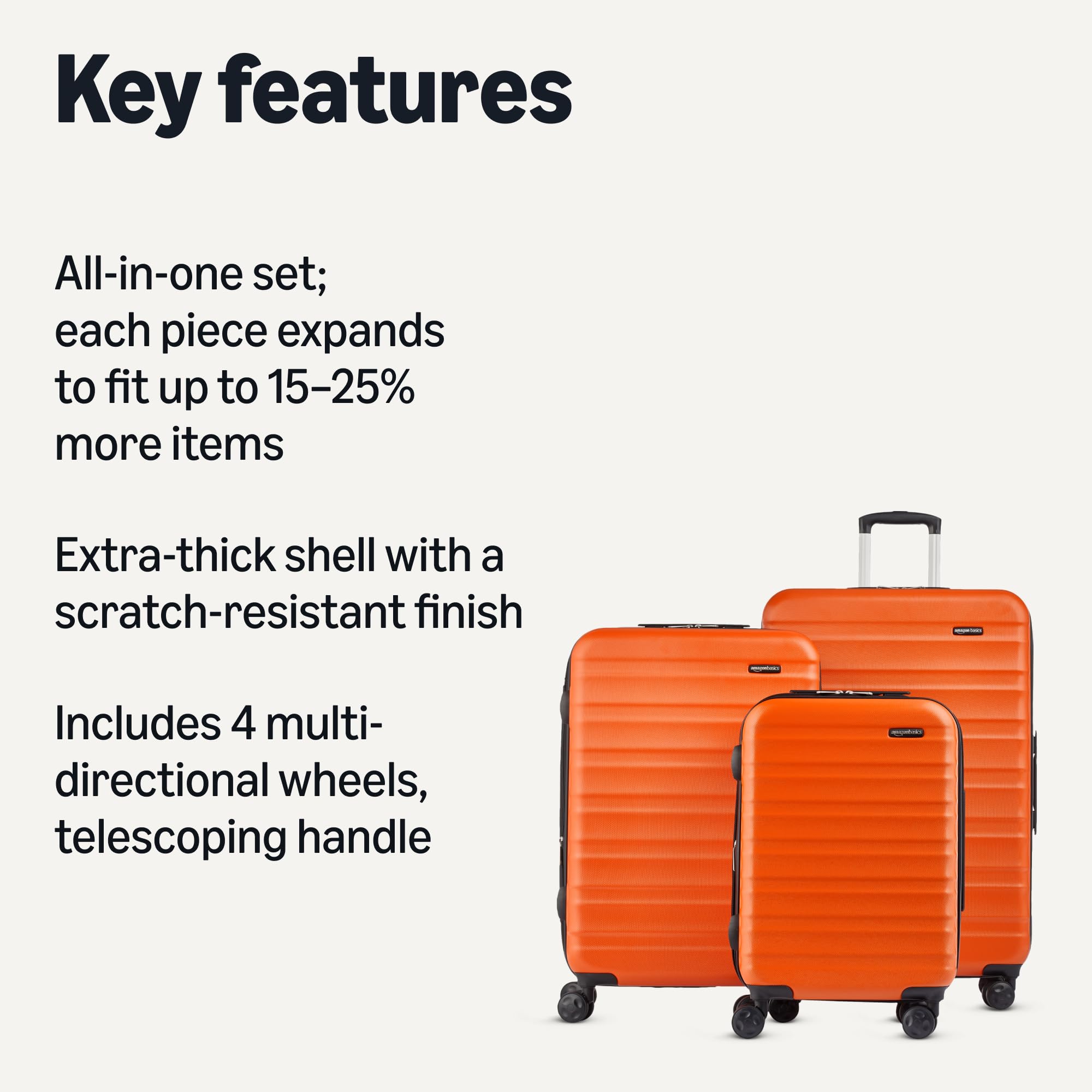 Rose Gold Hardside Carry-On - Luggage Travel Bags by Handbags Specialist Headquarter | Available at Handbags Specialist Headquarter