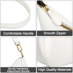 Retro Chic Hobo Bag - Cute Underarm Purse - Shoulder Bags by Handbags Specialist Headquarter | Available at Handbags Specialist Headquarter