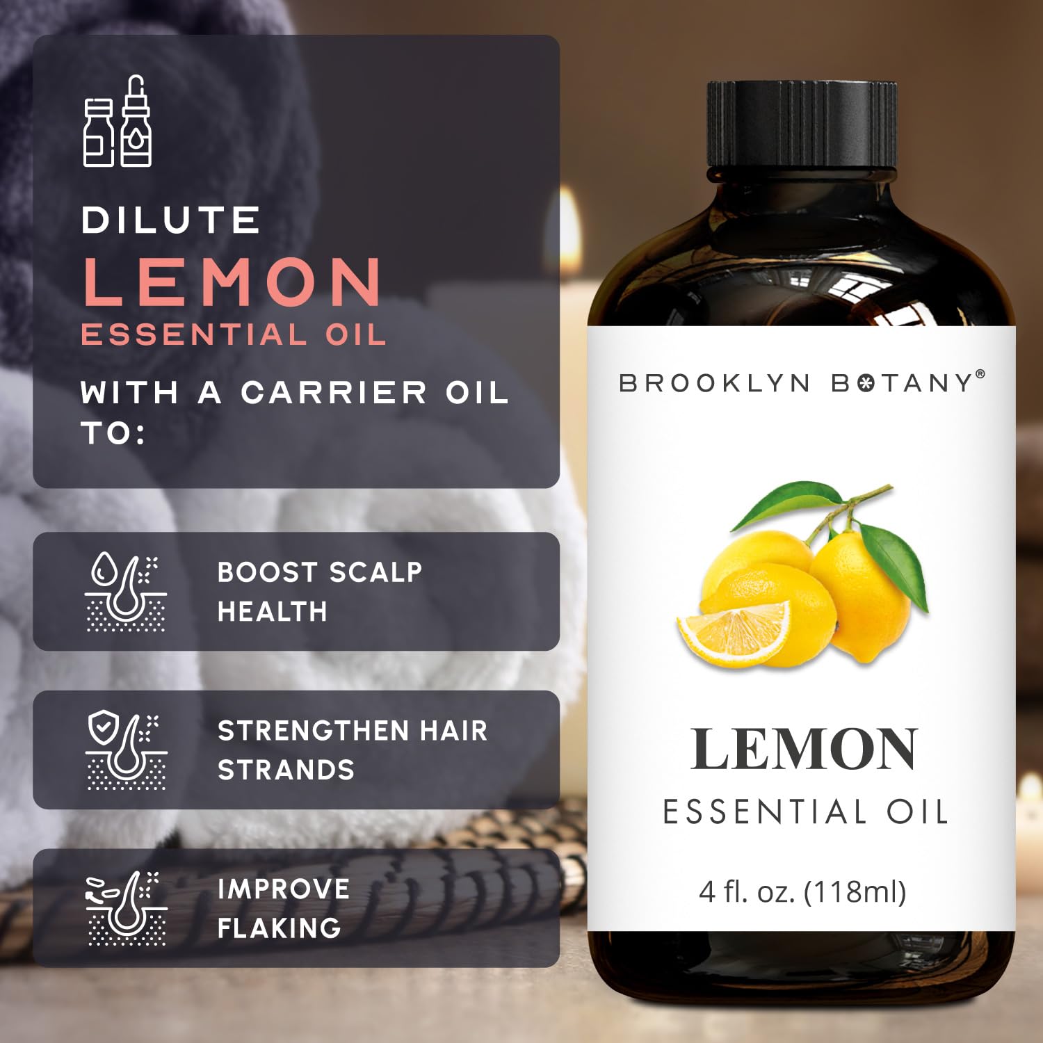 Brooklyn Botany Thyme Oil 4oz - Pure Aromatherapy