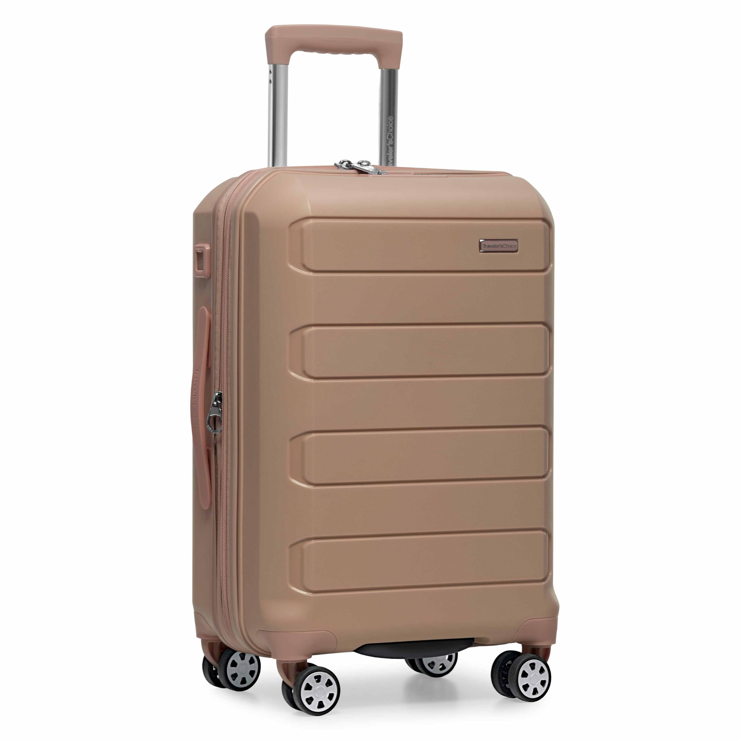 Traveler's Choice Indestructible 22 Spinner Carry-on - Luggage Travel Bags by Handbags Specialist Headquarter | Available at Handbags Specialist Headquarter