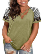 Vixen V-Neck Tunic - Women's T Shirts by Handbags Specialist Headquarter | Available at Handbags Specialist Headquarter