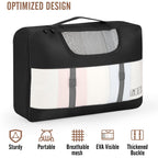 Veken Travel Cubes - 8 Piece Set - Luggage Travel Bags by Handbags Specialist Headquarter | Available at Handbags Specialist Headquarter