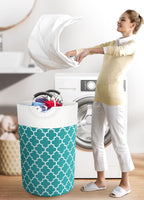 Collapsible Hamper Bag - Grey - Laundry Baskets by Handbags Specialist Headquarter | Available at Handbags Specialist Headquarter