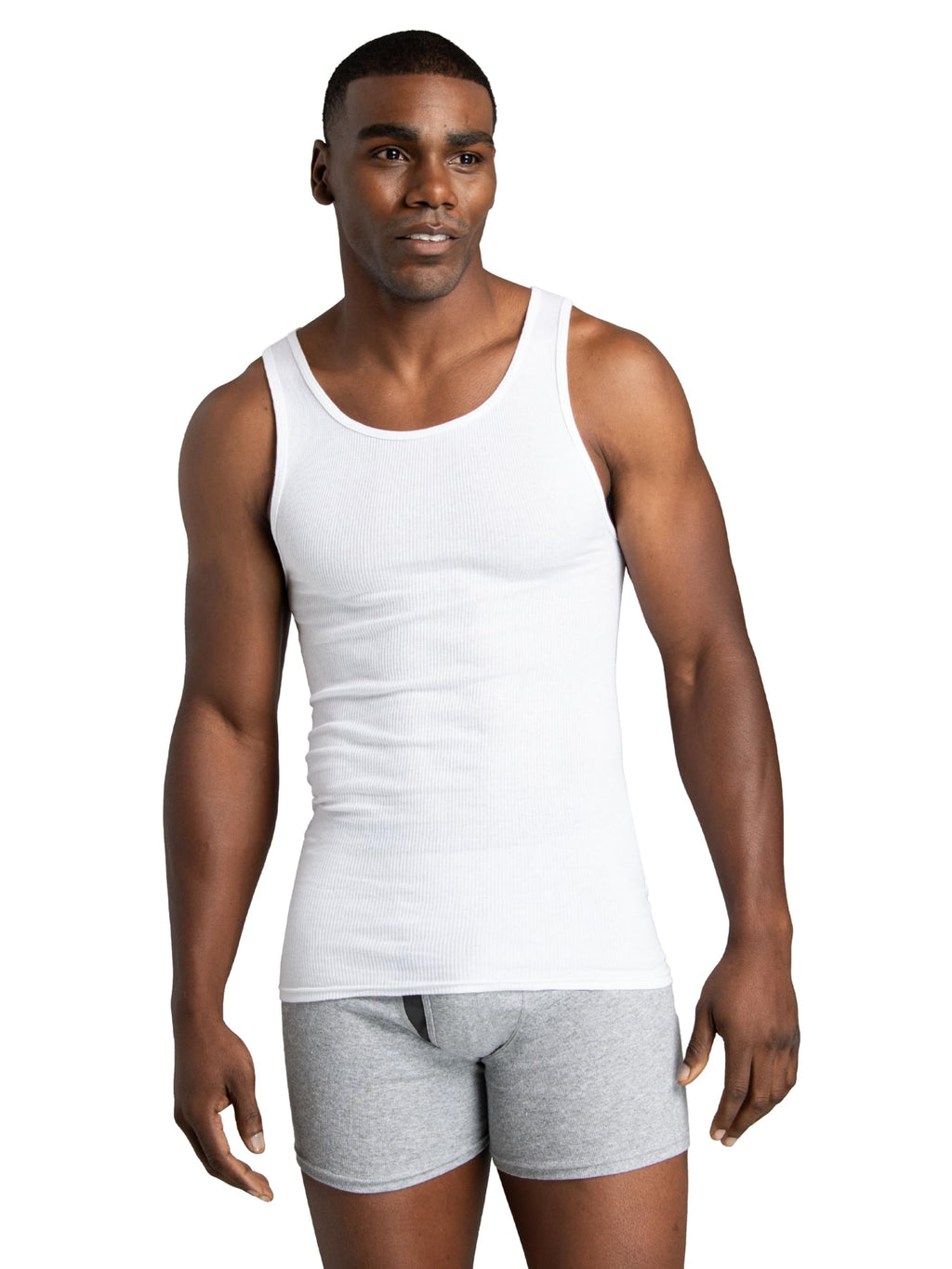 Men's Sleeveless Moisture Wicking Tank A-Shirt
