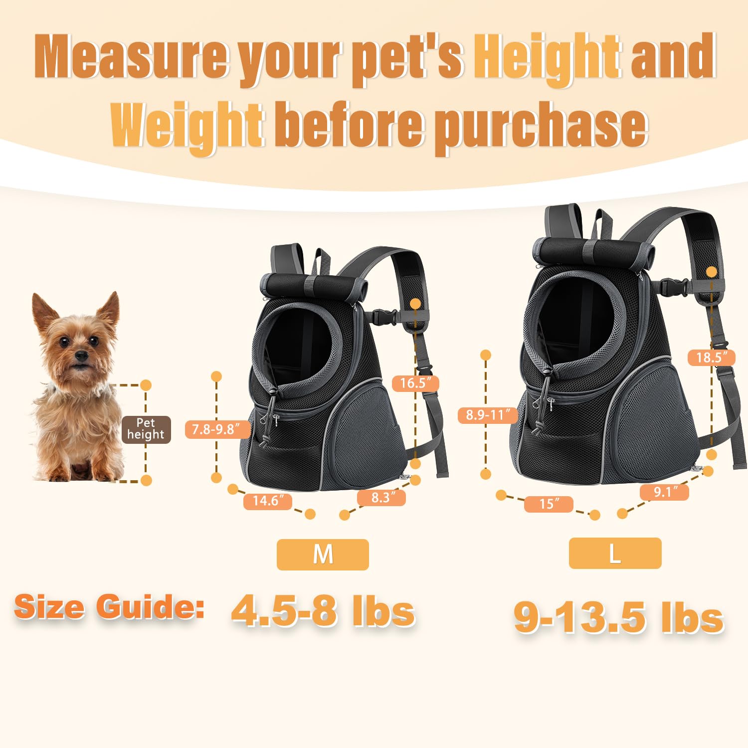 PawVentura: Adjustable Pet Carrier Backpack -  by Handbags Specialist Headquarter | Available at Handbags Specialist Headquarter