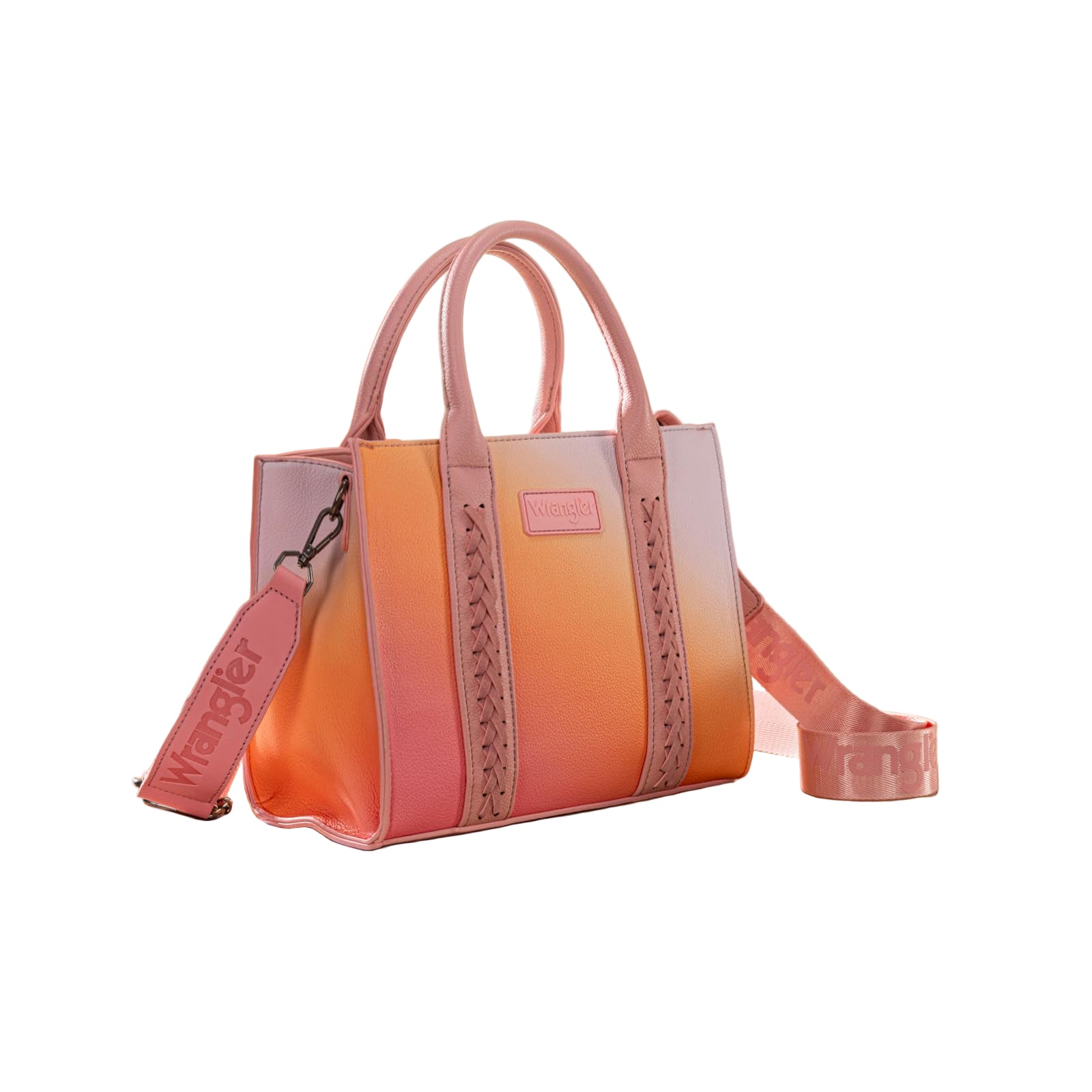 Western Chic Wrangler Tote: Vegan Leather, Versatile Strap