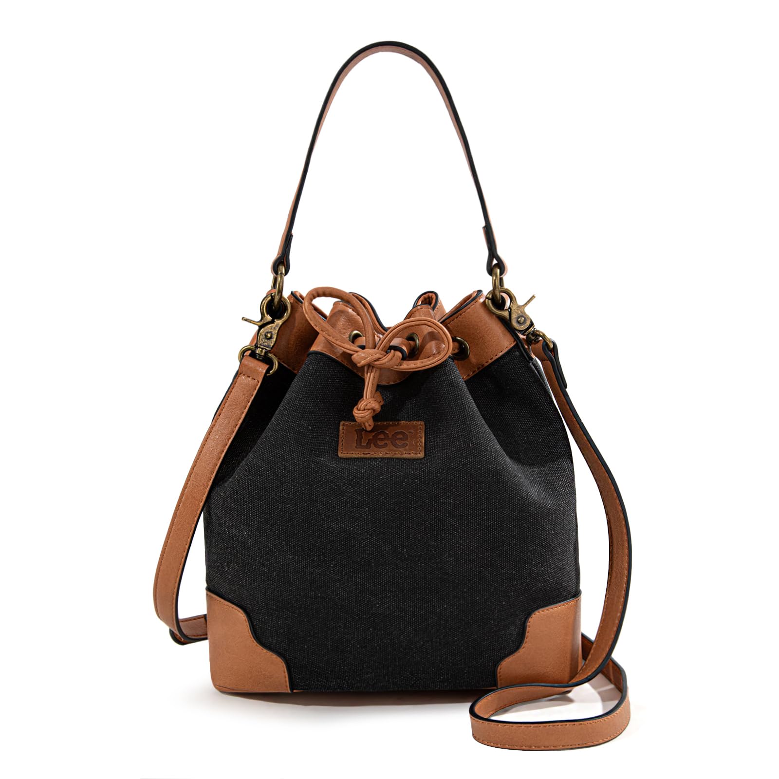 Montana West Lee Drawstring Hobo Bucket Bag -  by Handbags Specialist Headquarter | Available at Handbags Specialist Headquarter