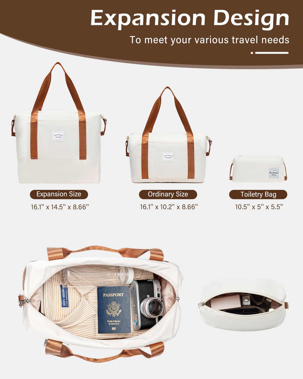 VoyagePro 6-Piece Hardshell Luggage Set - Luggage Travel Bags by Handbags Specialist Headquarter | Available at Handbags Specialist Headquarter