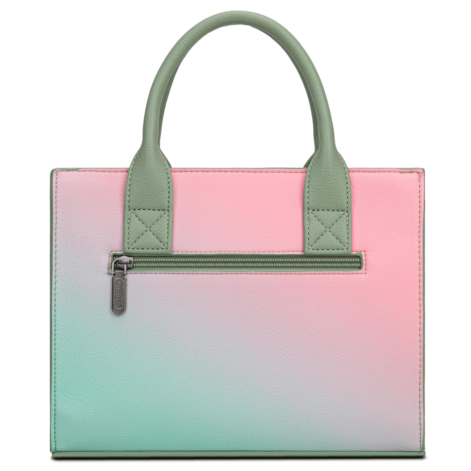 Western Chic Wrangler Tote: Vegan Leather, Versatile Strap