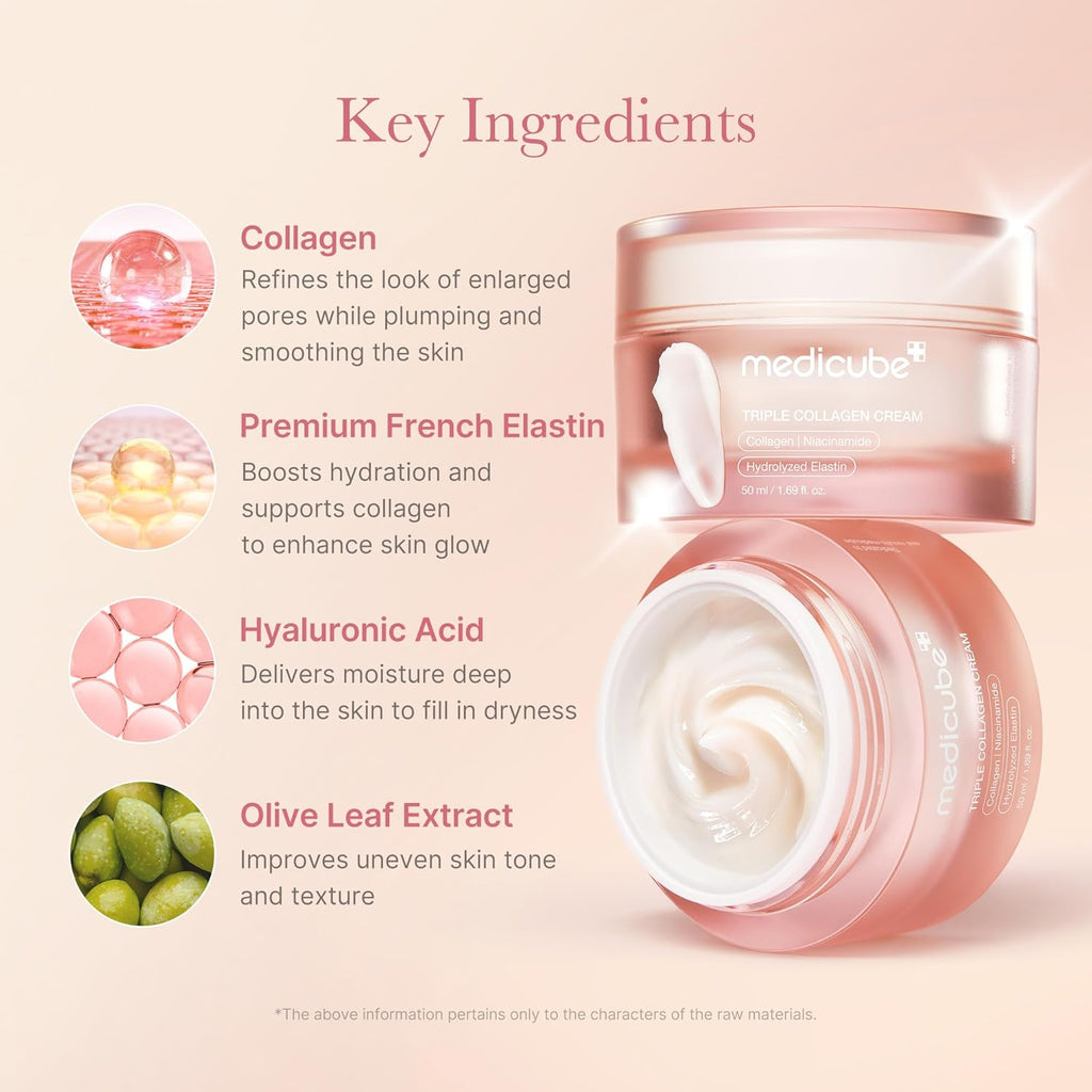 CollagenGlow: Hydrate & Firm Korean Moisturizer 1.69oz -  by Handbags Specialist Headquarter | Available at Handbags Specialist Headquarter