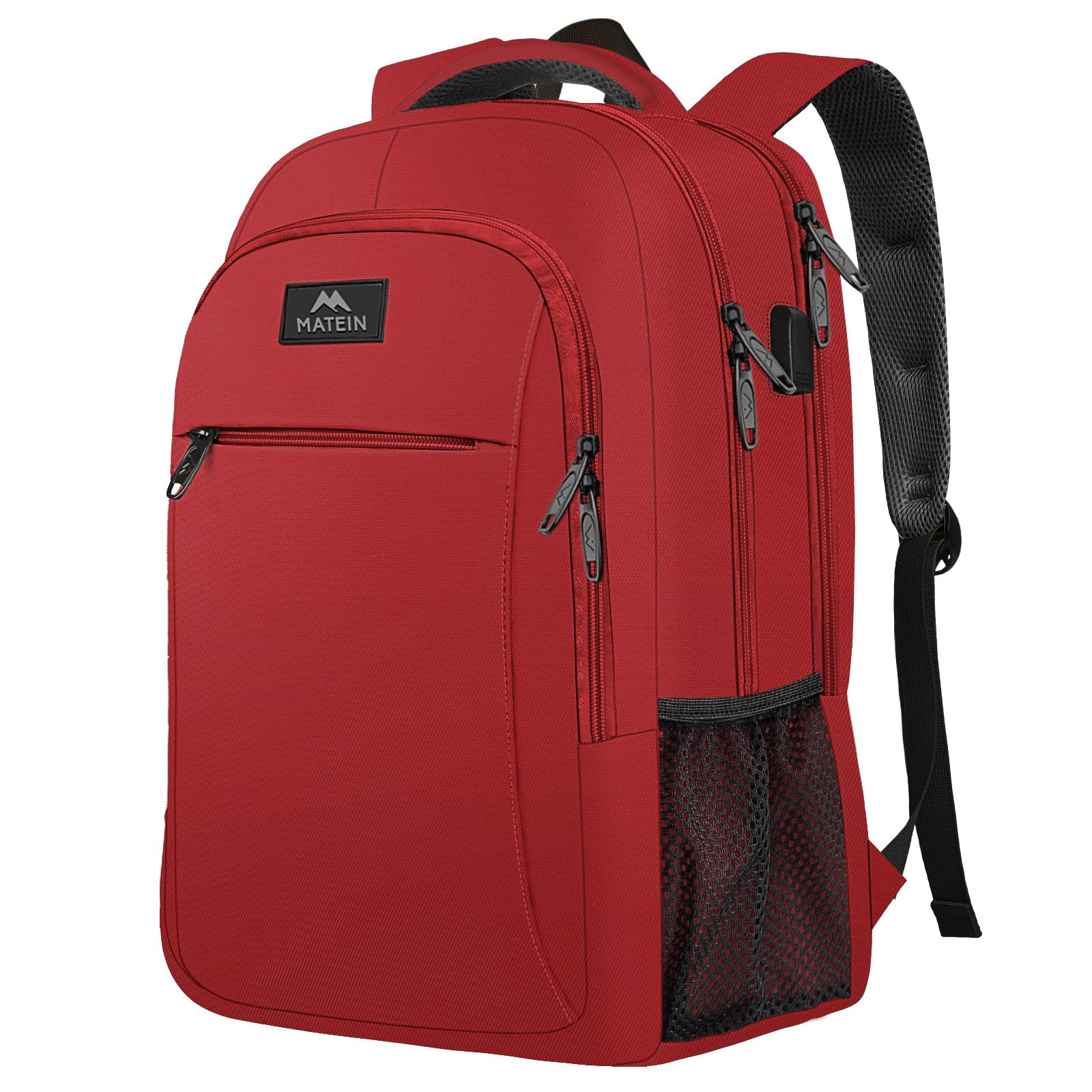 MATEIN SleekGuard Laptop Backpack with USB Port - Backpack Bags by Handbags Specialist Headquarter | Available at Handbags Specialist Headquarter