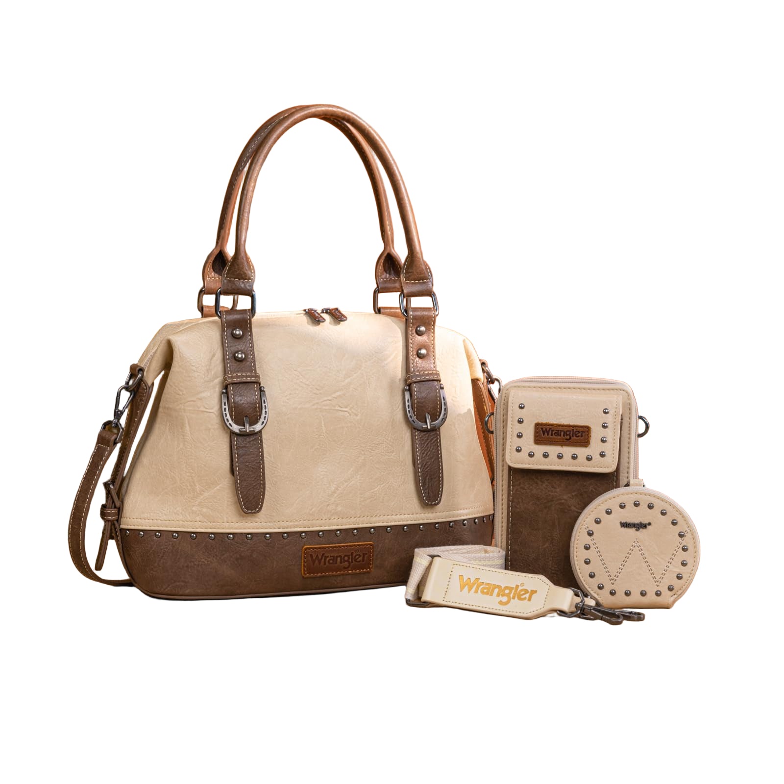 Wrangler Women's Trio: Satchel, Phone Bag & Coin Purse