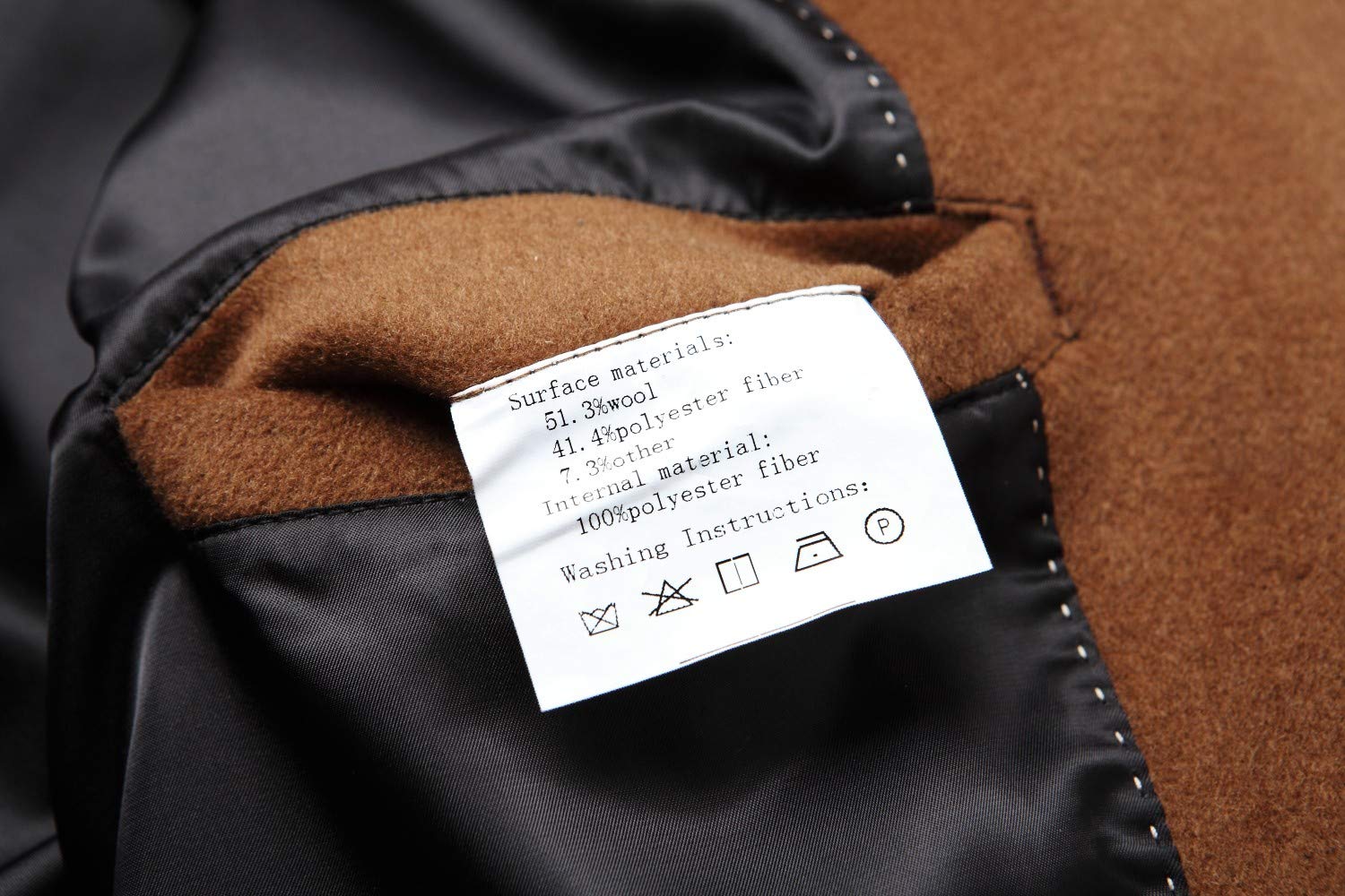 Men's Premium Wool Blend Double Breasted Coat