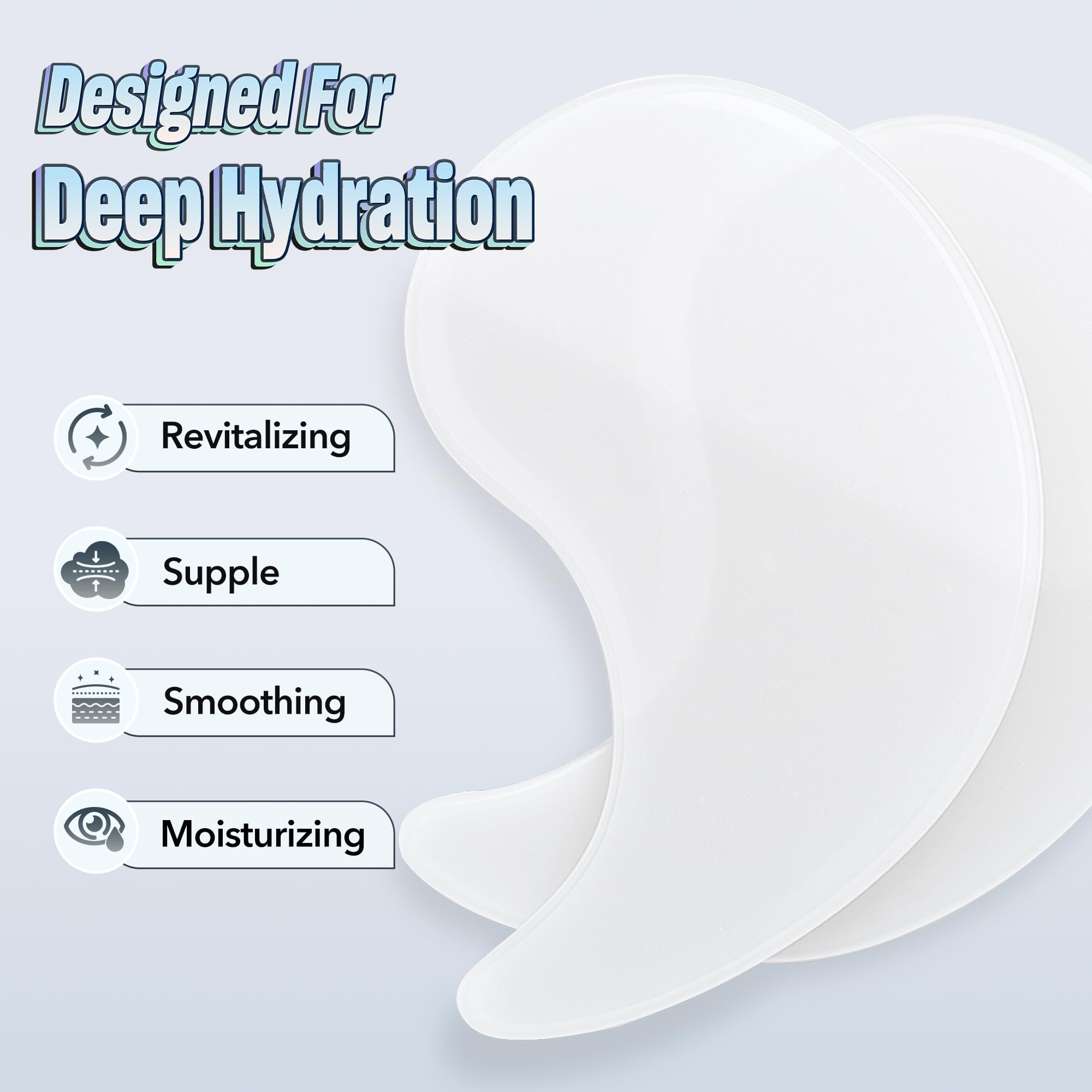 GoldenEye Glow Patches: 60-Pack for Radiant Eyes -  by Handbags Specialist Headquarter | Available at Handbags Specialist Headquarter