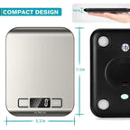 Ultrean Kitchen Scale - 11lb Capacity - Home & Kitchen by Handbags Specialist Headquarter | Available at Handbags Specialist Headquarter