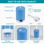 CozyVac Travel Bags with Pump - 6 Pack Space Savers -  by Handbags Specialist Headquarter | Available at Handbags Specialist Headquarter