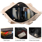 Pink Expandable Travel Duffel with Wet Pocket -  by Handbags Specialist Headquarter | Available at Handbags Specialist Headquarter