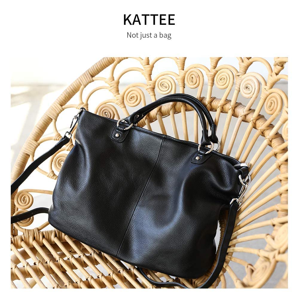Kattee Women's Leather Tote Bag
