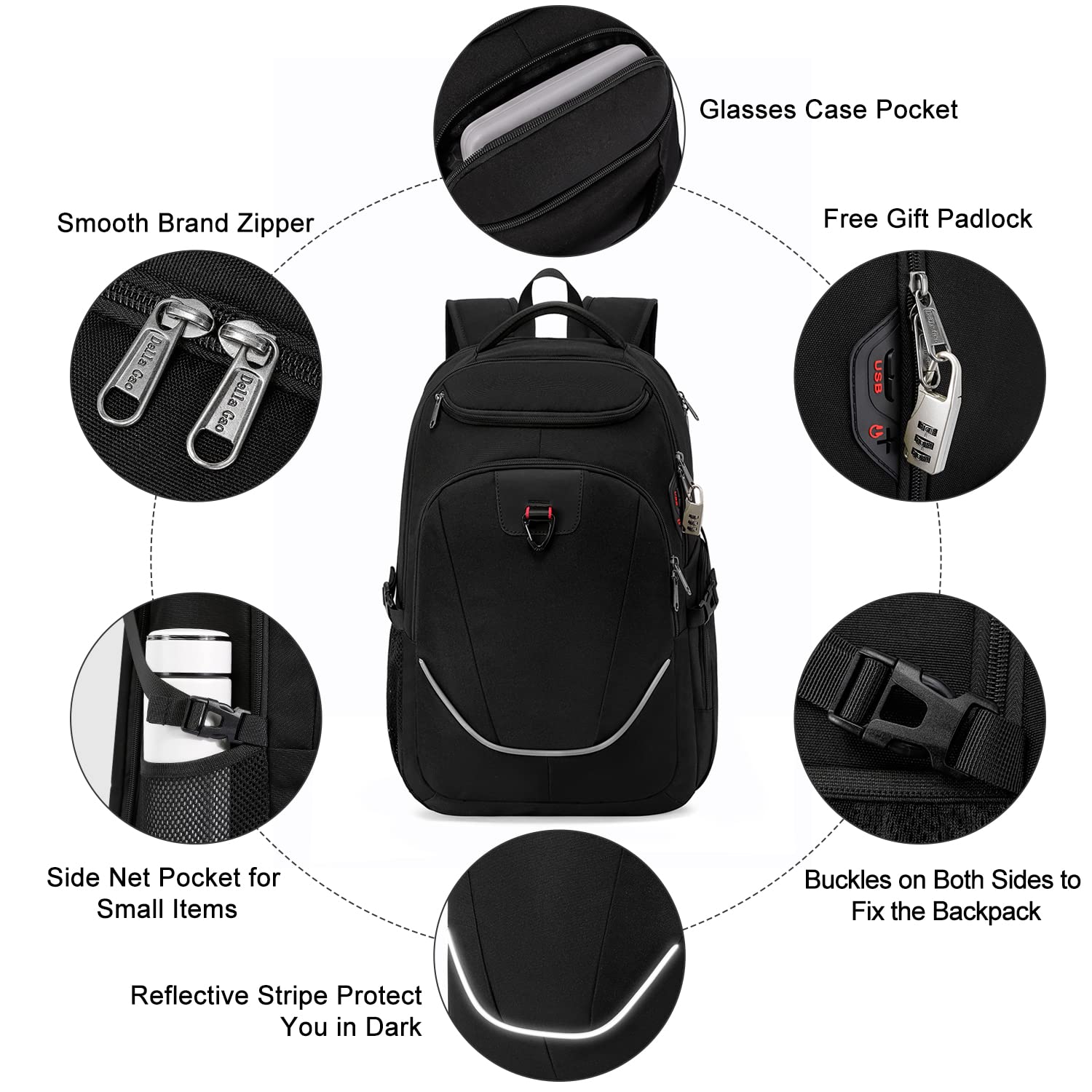ChargeMate Laptop Backpack - Backpack Bags by Handbags Specialist Headquarter | Available at Handbags Specialist Headquarter