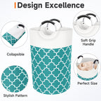 Collapsible Hamper Bag - Grey - Laundry Baskets by Handbags Specialist Headquarter | Available at Handbags Specialist Headquarter