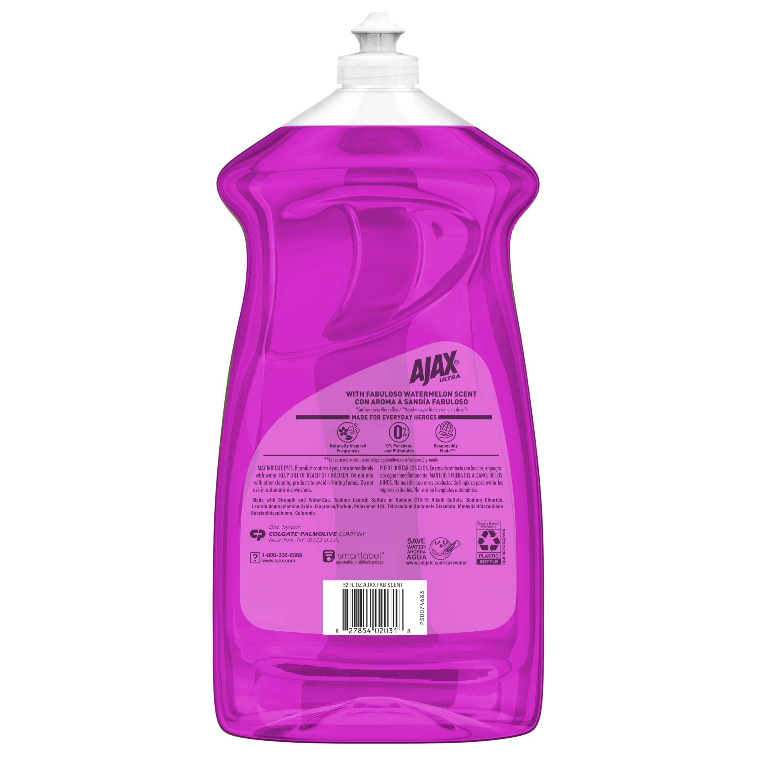 Ajax Triple Orange Dish Soap - 90 fl oz - Dish Soap Liquid by Handbags Specialist Headquarter | Available at Handbags Specialist Headquarter