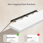 Rustic Farmhouse Shelves (008-40BN) - Decor by Handbags Specialist Headquarter | Available at Handbags Specialist Headquarter