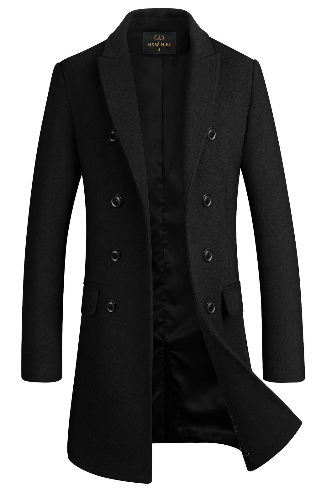 Men's Premium Wool Blend Double Breasted Coat