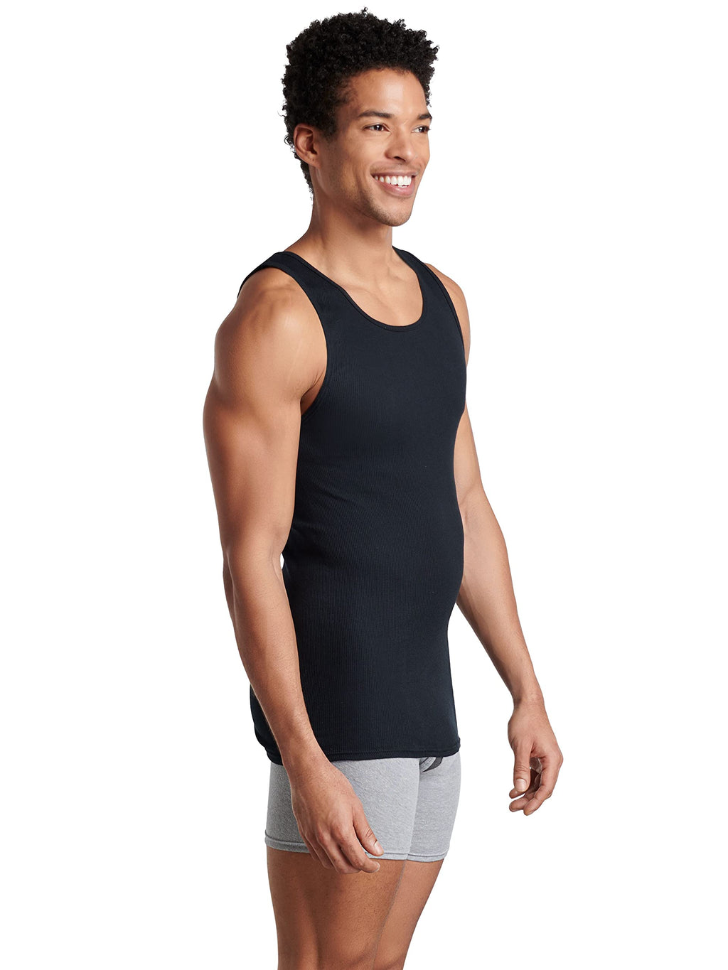 Men's Sleeveless Moisture Wicking Tank A-Shirt