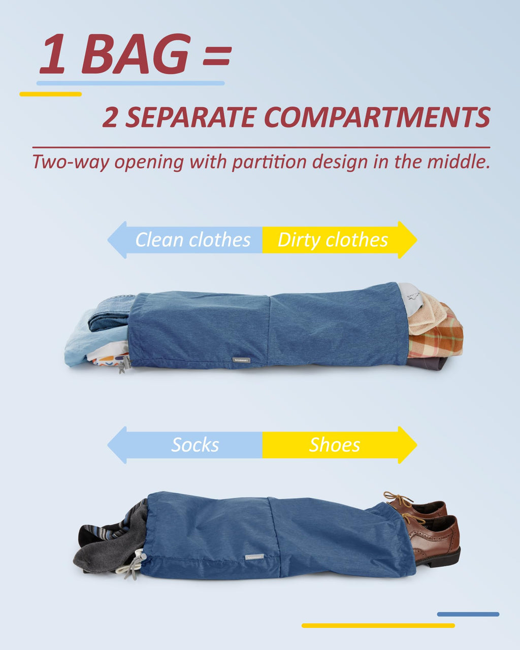 PackPro 6 Set Compression Cubes for Travel - Luggage Travel Bags by Handbags Specialist Headquarter | Available at Handbags Specialist Headquarter