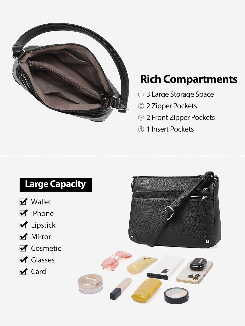 WestBronco ZipSatchel: Women's Medium Crossbody Bag - Handbags by Handbags Specialist Headquarter | Available at Handbags Specialist Headquarter