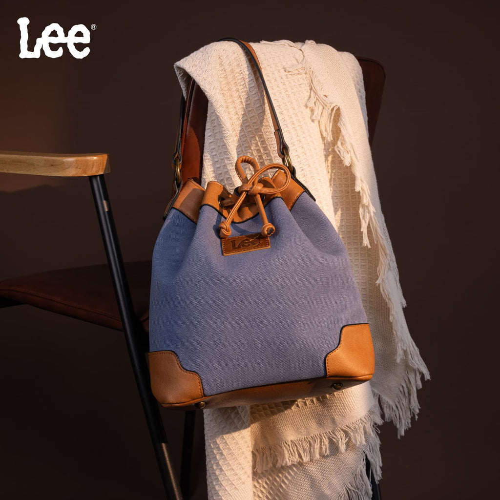 Montana West Lee Drawstring Hobo Bucket Bag -  by Handbags Specialist Headquarter | Available at Handbags Specialist Headquarter