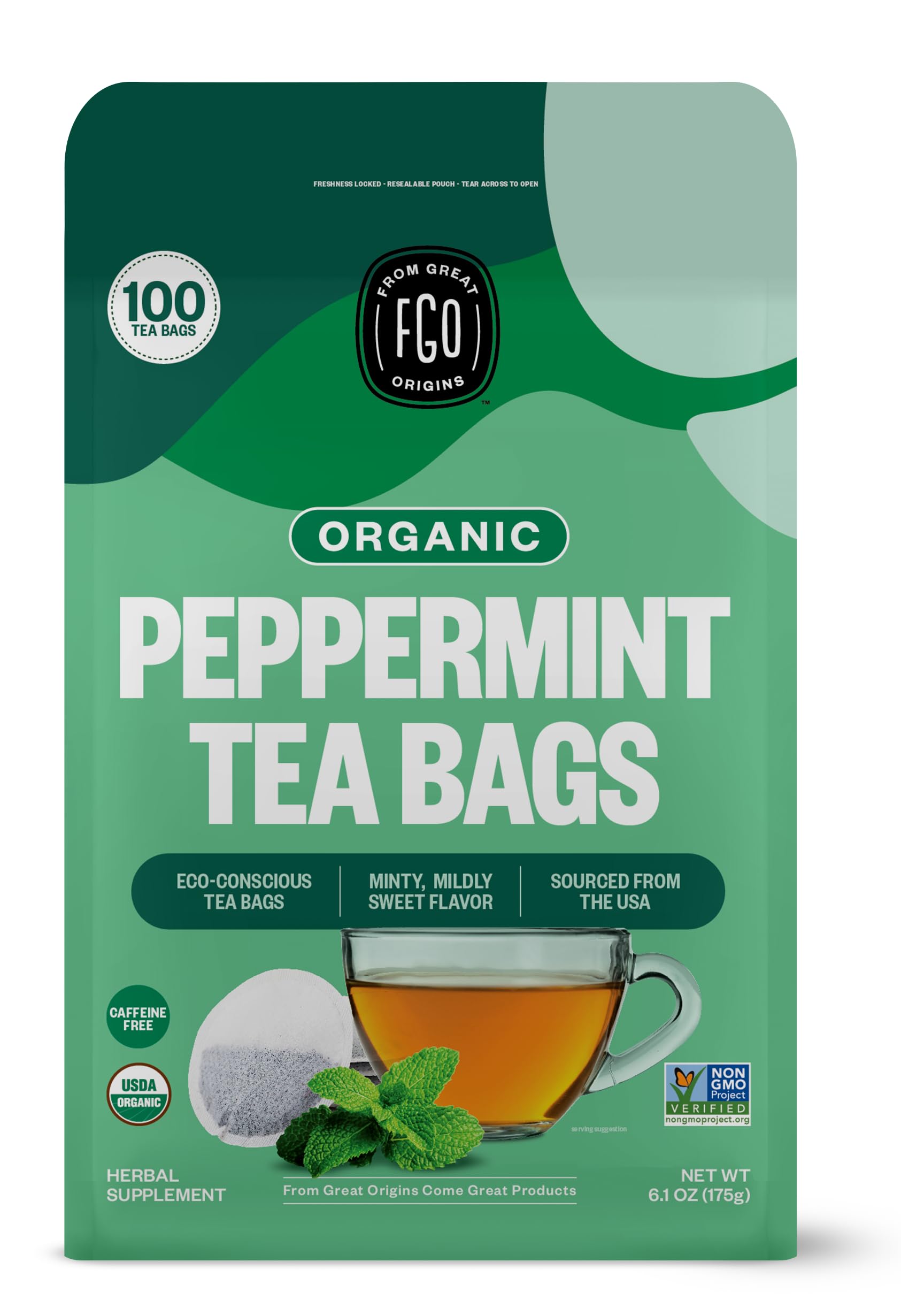 ElderZen Organic Tea - Caffeine-Free Eco Bags -  by Handbags Specialist Headquarter | Available at Handbags Specialist Headquarter