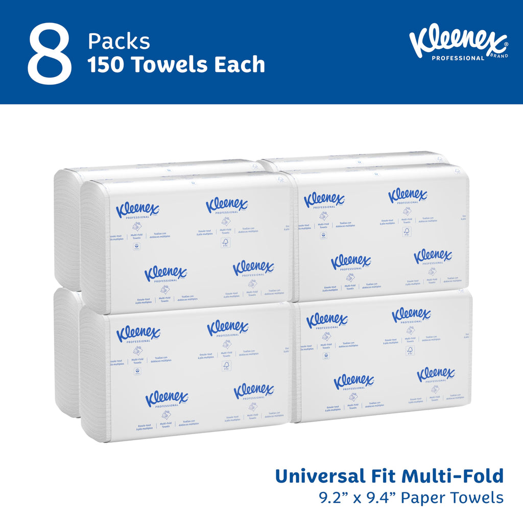 Kleenex Pro MultiFold Towels - Absorbency, 1200 Sheets -  by Handbags Specialist Headquarter | Available at Handbags Specialist Headquarter