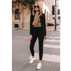 BOSTANTEN Chic Leather Crossbody Sling Bag -  by Handbags Specialist Headquarter | Available at Handbags Specialist Headquarter