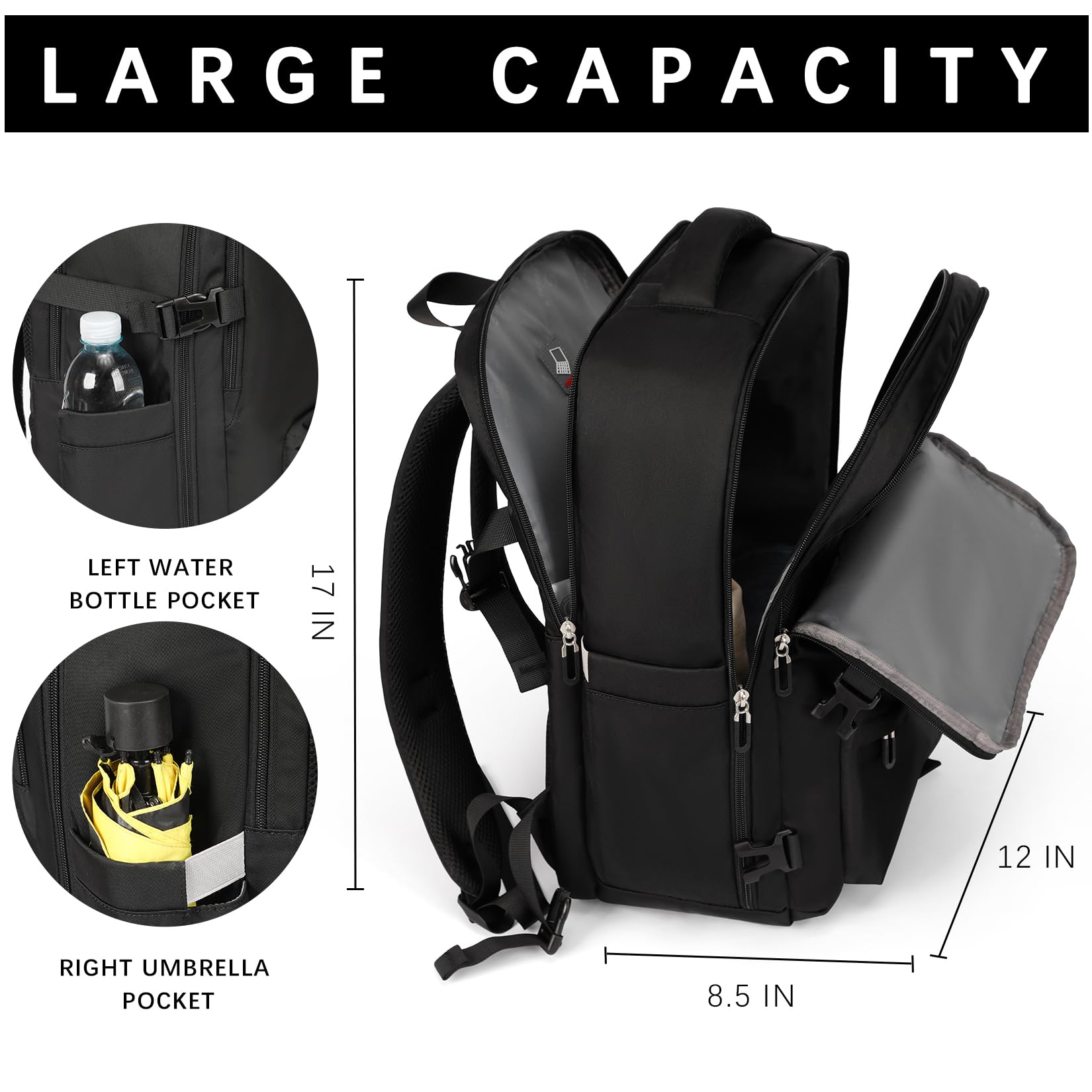 SHRRADOO Travel Backpack - Backpack Bags by Handbags Specialist Headquarter | Available at Handbags Specialist Headquarter