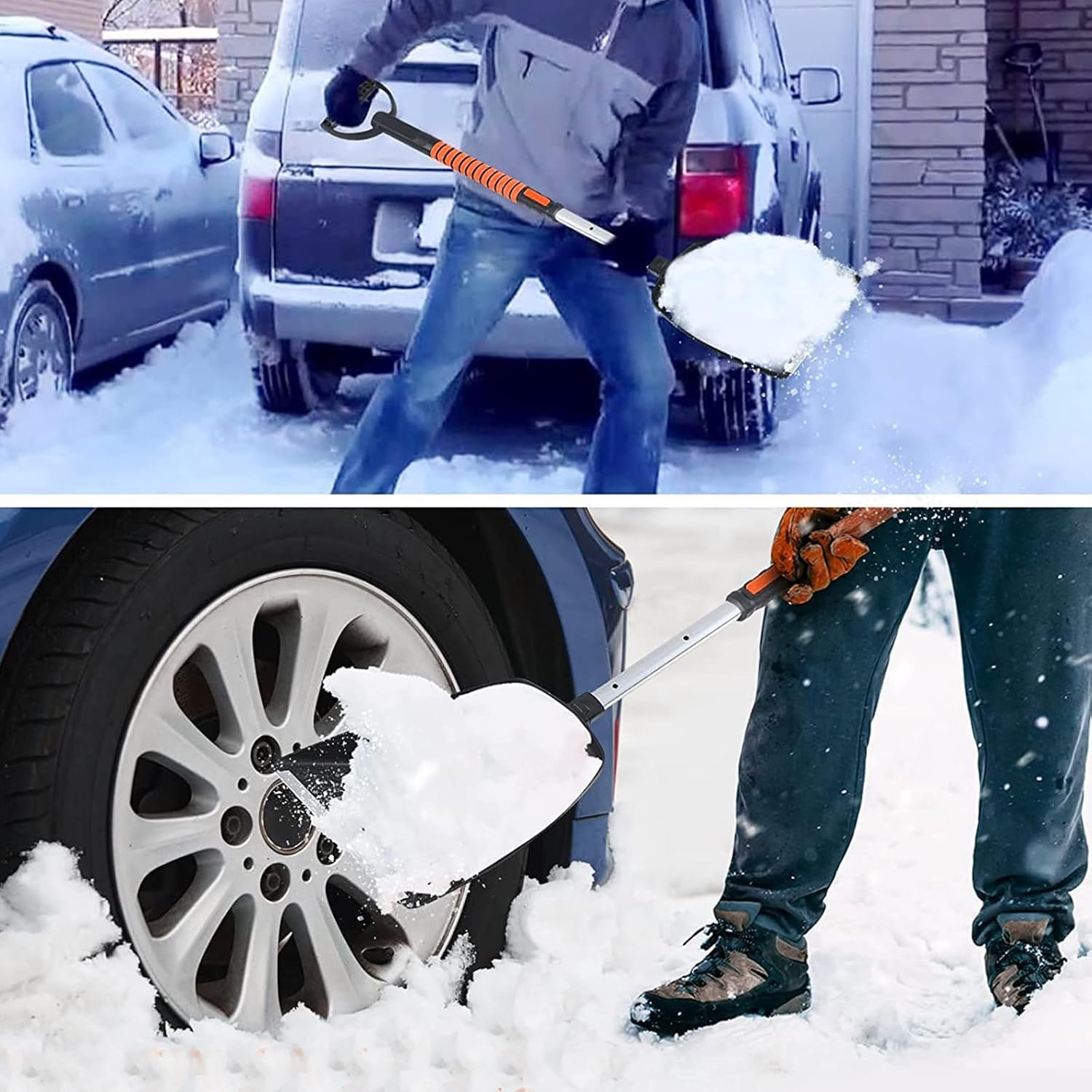 FrostFlex 42: 5-in-1 Snow Tool for Vehicles