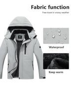Men's Mountain Ski Jacket - Waterproof & Warm