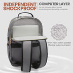 Chic Leather Laptop Backpack for Women - LoveVook - Backpack Bags by Handbags Specialist Headquarter | Available at Handbags Specialist Headquarter