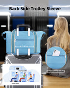 WALNEW Foldable Waterproof Travel Duffel Bag - Luggage Travel Bags by Handbags Specialist Headquarter | Available at Handbags Specialist Headquarter