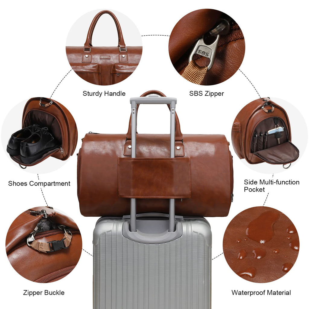 Modoker Travel Garment Bag - Versatile & Stylish - Luggage Travel Bags by Handbags Specialist Headquarter | Available at Handbags Specialist Headquarter