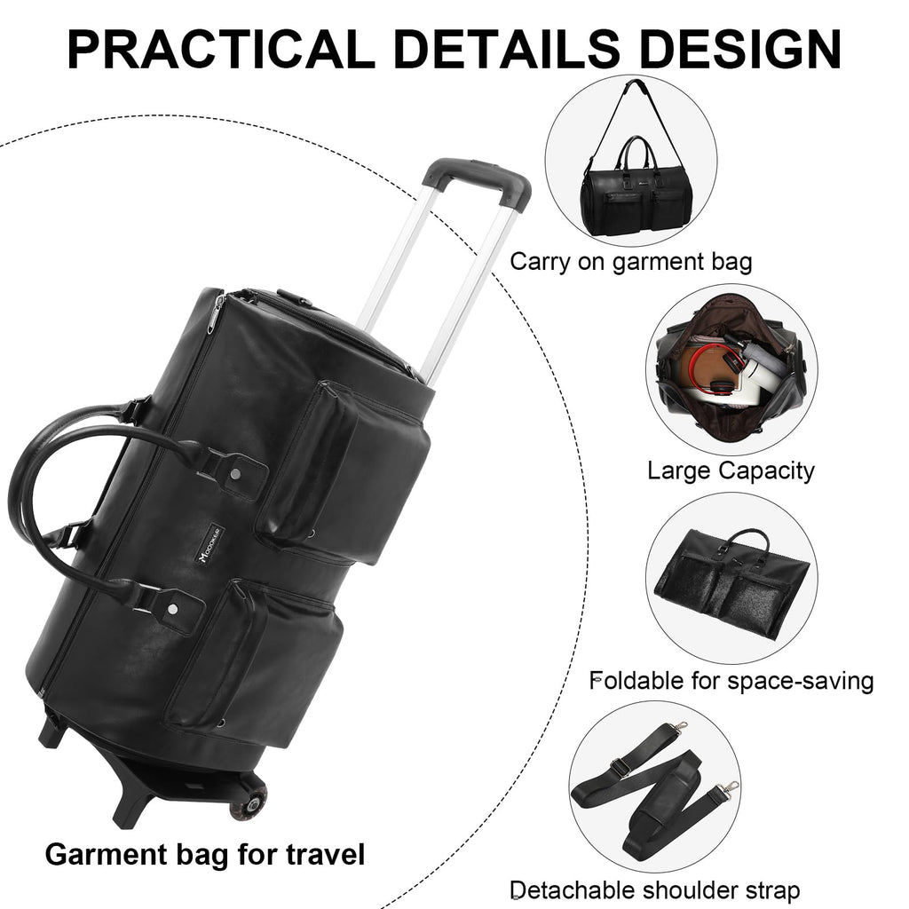 Modoker Travel Garment Bag - Versatile & Stylish - Luggage Travel Bags by Handbags Specialist Headquarter | Available at Handbags Specialist Headquarter