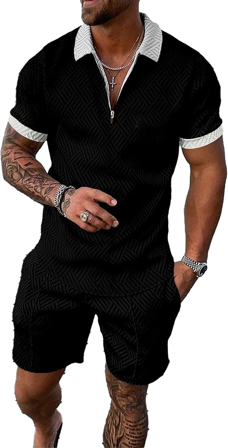 Men's Summer Tracksuit 2-Piece Set