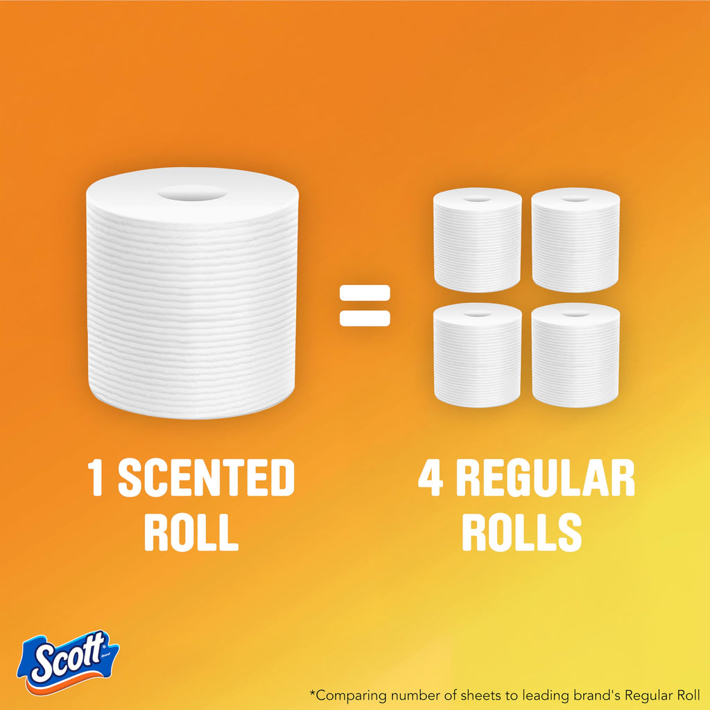 Scott SoftEase: 12 Double Rolls, Septic-Safe Tissue - Toilet Paper by Handbags Specialist Headquarter | Available at Handbags Specialist Headquarter